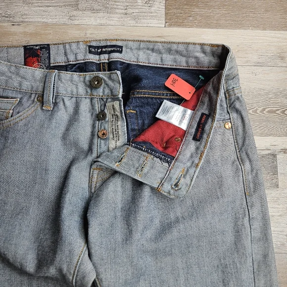 Cult of Individuality Men's Jeans Rebel Straight Fit 34x34